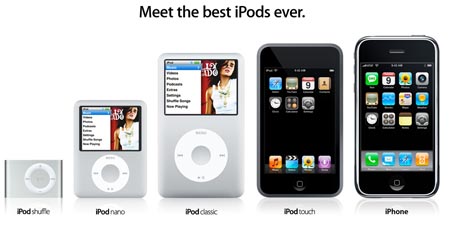 Nuevos iPods