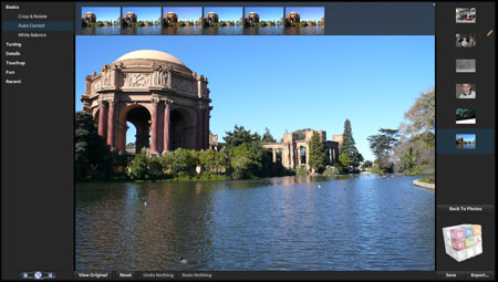Adobe Photohop Express Screenshot