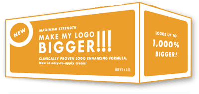 Make My Logo Bigger Cream